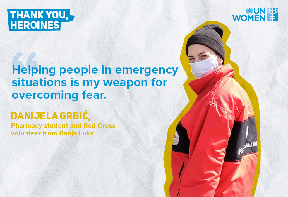 Helping people in emergency situations is my weapon for overcoming fear