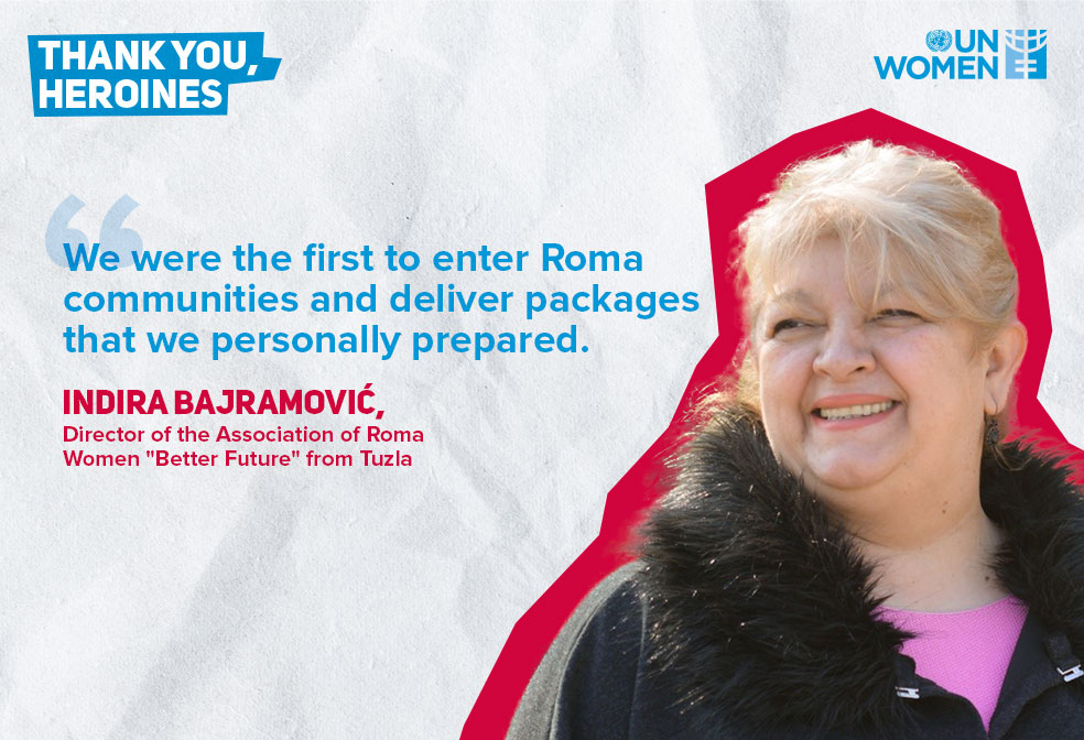 We were the first to enter Roma communities and deliver packages that we personally prepared