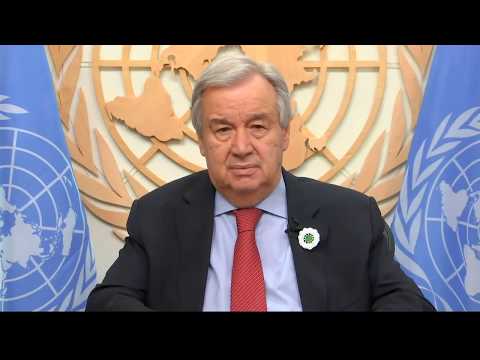 United Nations Secretary General Antonio Guterres Message for 25th Srebrenica Commemoration 